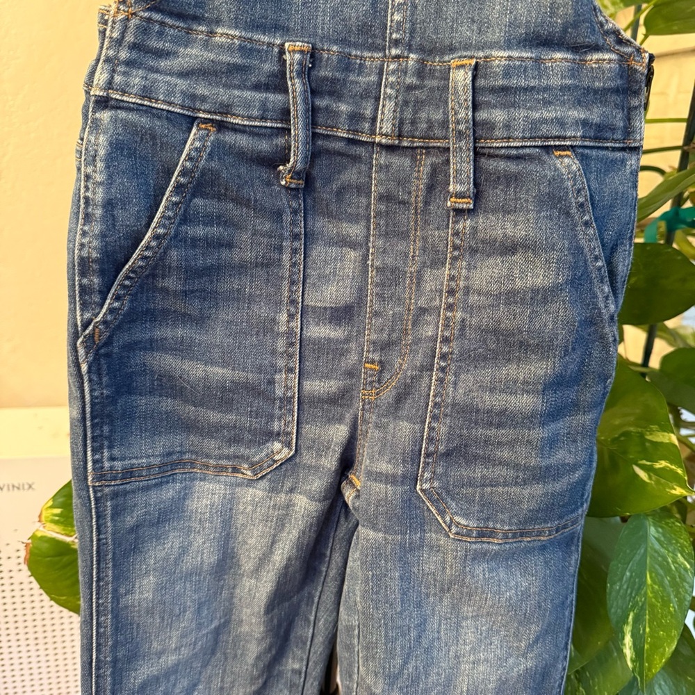 Madewell Denim Overalls View 3